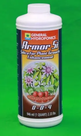 732802 General Hydroponics Armor Si Quart Silica Strong Plants Armer Qt