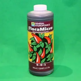 Gh1412 General Hydroponics Floramicro 1 Quart 32oz - Gh Series Nutrient Qt