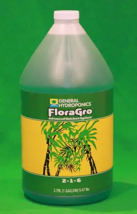 Gh1423 General Hydroponics Floragro 1 Gallon - Gh Gal Grow Series Nutrient #2