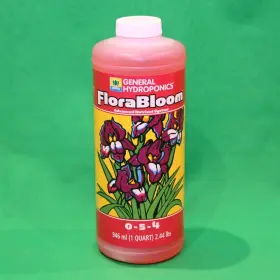 Gh1432 General Hydroponics Florabloom 1 Quart 32oz - Flora Bloom Flower Nutrient Gh