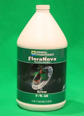 Gh1623 General Hydroponics Floranova Grow 1 Gallon 1g 128oz - Gh Flora Nova Nutrient #2