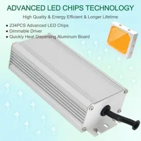 Sp1000 Gerylove Grow Lights For Indoor Plants Full Spectrum 234pcs Leds 3x3 Ft Coverage #3