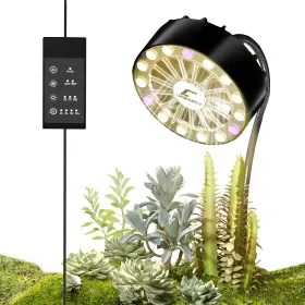 Gm-003 Gismiosy Grow Lights For Indoor Plantsclip On Full Spectrum Led Plant Light With