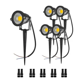 Dc5p Glw Low Voltage Landscape Lights 10w 12v Lighting With Connectors Warm