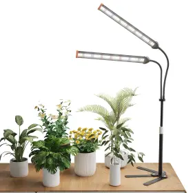 Gr007 Gooingtop Grow Light For Indoor Plants 5000k Full Spectrum Growing Plant Lamp