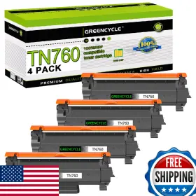 B0cy1q1fwx Greencycle Tn760 Compatible Toner Cartridges Replacement For Brother Tn-760 Tn730 Tn-730 Hi