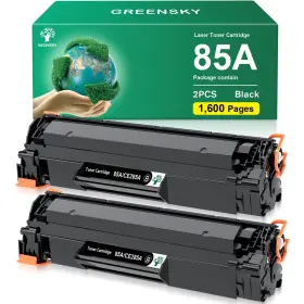 B015w24z7e Greensky Compatible Toner Cartridge Replacement For Hp 85a Ce285a Hp85a L