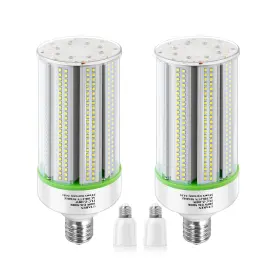 Gtaren 688209670493 2-pack 60w Super Bright 5000k Led Corn Light Bulb E26/e39 Base Replacement