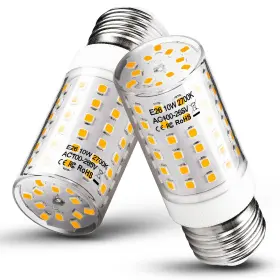 Mffe26102 Heifymi 100 Watt Equivalent E26 Led Corn Light Bulb 2700k Warm White 1200lm 10w E