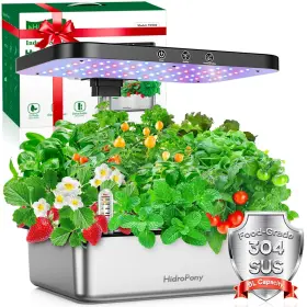 Hidropony 706859940008 Hydroponics Growing System Indoor Garden - Herb With Grow Light 15 Po