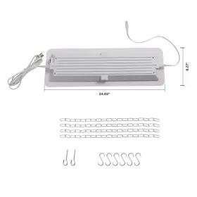 Gw391021q110 Honeywell Indoor Led Grow Light 5000k White Adjustable Full Spectrum #3
