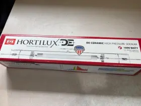 1000w Hortilux 639125621113 De Ceramic High Pressure Sodium Bulb New In Box Lead Wire Design