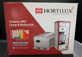 600w Hortilux 693125900883 Ceramic Hps Lamp And Ballast Kit Brand New Grow Light Red Blue