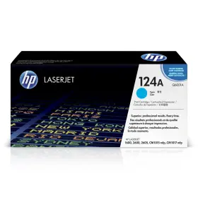 Hp B0009rmkbg Original 124a Cyan Toner Cartridge Works Color Laserjet 1600 2600 2605 Seri
