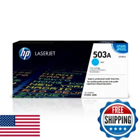 Hp B000bmzhxw Original 503a Cyan Toner Cartridge Works Color Laserjet 3800 Cp3505 Series