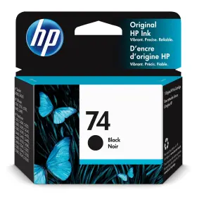 B000o9uuwa Hp 74 Black Original Ink Cartridge Cb335wn