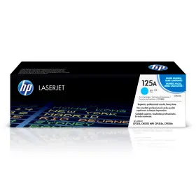 B0015yew40 Hp Original 125a Cyan Toner Cartridge Color Laserjet Cm1312 Mfp Series