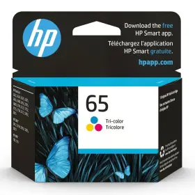 B01bykugvm Hp 65 Tri-color Ink Cartridge Amp 100 Deskjet 2600 Envy 5000 Series