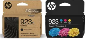 Hp B0fnrqp4xf Original 923e Evomore Black / 923 Tri-color Ink Cartridges 2-pack Officejet O