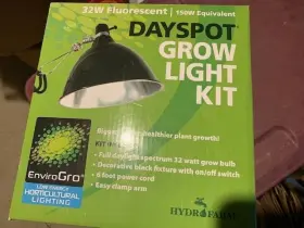 Hydrofarm 638104101516 Agrosun Dayspot Grow Light Kit 32w 150w Equivalent - Lkit150