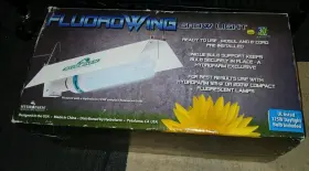Flcdg125d Hydrofarm Fluorowing Compact Fluorescent Grow Light Flcd125d Brand New