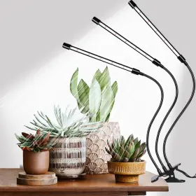 Hyusjzzwl-42-3-rw Hywyimlait Black Grow Lights For Indoor Plants 126leds Clip Plant Full Spectrum
