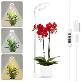 Hyustshdz-w-01 Hywyimlait White Grow Lights For Indoor Plants Full Spectrum 48 Leds Plant Light Inch