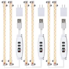 Zwldt-o2 Hywyimlait 3 13 Inches Strip Growing Lamp For Indoor Plants 3500k Full Spectrum Led Grow