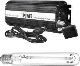 600w Ipower 198401084245 Horticulture Digital Dimmable Electronic Ballast Sodium Hps Grow Light Bulb