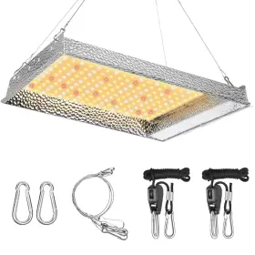 600w Ipower 840166212387 Led Grow Light Full Spectrum Sunlike Plants Lamp For Indoor Hydroponic