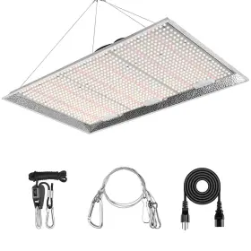 4500w Ipower 840166218006 Led Grow Light Daisy Chain Dimmable Full Spectrum For Hydroponic Indoor