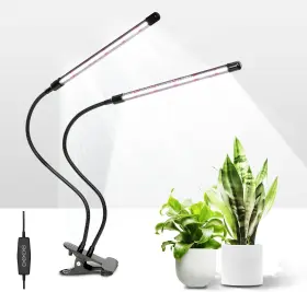 Ipower 840166240595 Led Grow Light For Indoor Plants 5 Dimmable Levels 3 Auto Timing Modes