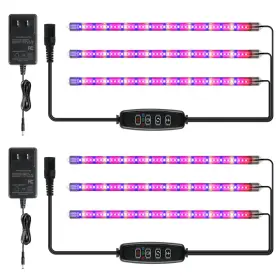 Ipower 840166271902 40w Led Plant Grow Light Strips Full Spectrum For Indoor Plants 3 Tubes 2 Mix