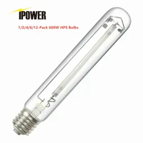 Glbulbh6 Ipower 1/2/4/6/12-pack 600 Watt High Pressure Sodium Hps Super Grow Light Bulb Lamp New