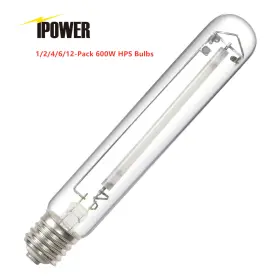 Glbulbh600 Ipower 600 Watt Hps Bulb Grow Light Lamp High Yields Pressure Sodium