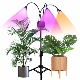 Juhefa 631924006092 Plant Grow Light With Stand Full Spectrum 60w Led Floor Lamp For Indoo