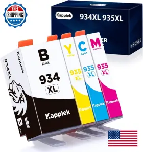 B08b693qdn Kappiek 934xl 935xl Ink Cartridge For Hp Officejet Pro 6830 6230 Printer