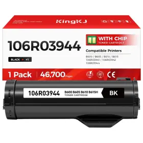 B0f8v9dw2m Kingkj Xerox Versalink B600 B610 High Capacity Black Toner Cartridge 106r03944 1-pack R