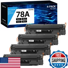 B0ck2fq777 Kogain 78a Ce278a Toner Cartridge 4-pk Compatible For Hp Laserjet Pro P1606dn M1536 Mfp