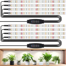 240802 Lbw Full Spectrum Grow Light Strip - Indoor Plant Lights With 10 Brightn