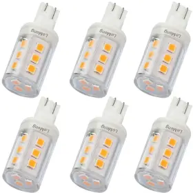 Lm-12vt10w-5w Lemeng 3w T10 Wedge Base 921 Led Light Bulb 2700k Warm White 12vac/dc Landscape Gard