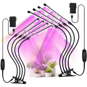 Leoter 100-2025 Grow Lights For Indoor Plants - 84 Led Full Spectrum Clip Plant Growing Light