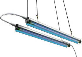 Lighting 445016589522 2 Pack Of 24/24w T5 Fluorescent Singlestrip Grow Lights With Uva Light. Great Fo