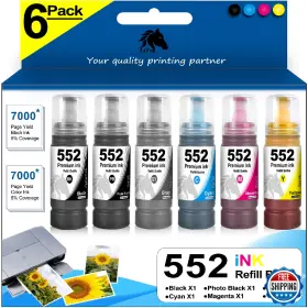 B0cs2tqkyy Lituhorse T552 552 Ink Refill Bottles T552920 Replacement For 8550 Et-8550 8500