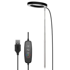 Ljg 737547599468 Plant Grow Light Led Full Spectrum Circle Growing Lamp With 3/9/12hours Auto Tim