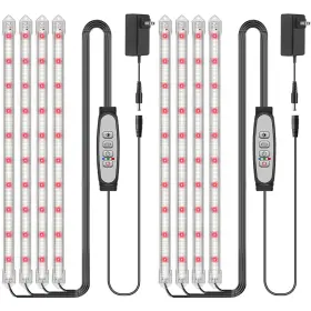 Tl-d40a Lpmzmbl 4-bar Grow Light Strips For Indoor Plants 16 Inch Full Spectrum Plant Lights 65