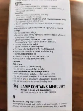 Hps-150 Luma Hps150/u Hps-150/u High Pressure Sodium 150w Lamp. New Set Of 4 #3