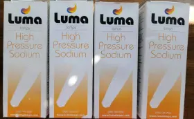 Hps-150 Luma Hps150/u Hps-150/u High Pressure Sodium 150w Lamp. New Set Of 4