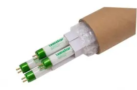 Lsf18t5ho Lumiastar Fluorescent Grow Light Bulbs 4 Pack 18 Inch Long 1500 Lumens 18w T5 6500k