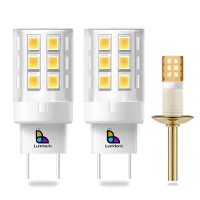 G8-2.5w-005dim Lumitoric G8 Led Bulbs Dimmable 120v 20w Halogen Replacement 3000k Warm White 93 R